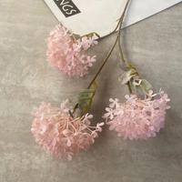 Buket pengantin SPR, resepsi pernikahan Peony buatan Dekorasi mawar tengah bunga tunggal buket sutra Hydrangea