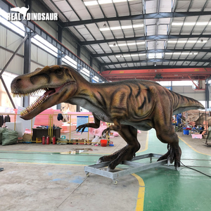 Modelo de Dinosaurio <span class=keywords><strong>Allosaurus</strong></span> Animatrónico en 3D de 6 m de Tamaño Real para Centros Comerciales y Parques de Aventuras, Uso Interior/Exterior - Product Image 3