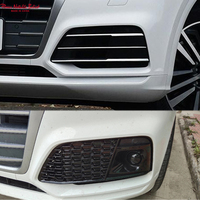 Grille de phare antibrouillard Q5 pour Audi Q5 SQ5 ABS S-line, grille en nid d'abeille, 2018 2019 2020 2021