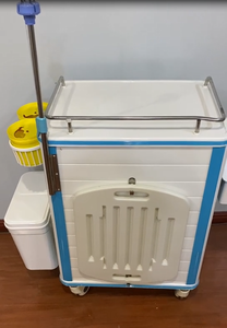 अस्पताल क्लिनिक के लिए मेडिकल फर्नीचर एब्स आपातकालीन गाड़ी मेडिकल ट्रॉली - Product Image 5