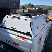 Capot de camionnette en alliage d'aluminium Chevrolet Silverado 2500HD Mitsubishi Triton Nissan NP300 Hard Top Étanche pour camping-car
