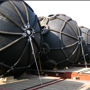 Defensas Neumáticas Inflables de Goma Tipo Red de Barco Cilíndrica Protectora de 3 Metros de Ancho, Marca ZHH, Shandong - Product Image 2