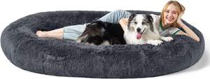 Luxe grand chien adulte humain lit pour animaux de compagnie oeuf caisse mousse Animal géant amovible lavable couverture personnes <span class=keywords><strong>coussin</strong></span> pour animaux de compagnie - Product Image 2