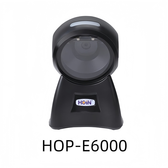USB Desktop Barcode Scanning 1D/2D Black CMOS Sensor 300times/Sec Scanner with LED Light in Stock