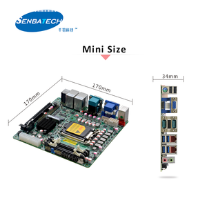 Computador Core I9 Pentium 11st Gen 10th Gen scheda madre Mini <span class=keywords><strong>Itx</strong></span> Lga1200 Ram <span class=keywords><strong>Ddr4</strong></span> 3200 Placa Mae H510 - Product Image 5