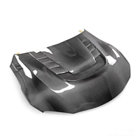 Capot en fibre de carbone style TV pour Toyota Supra GR A91 2019+ MK5, couvercle de capot avant, capot moteur