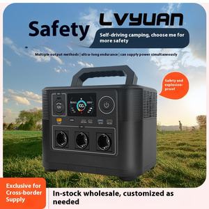 1200 ישיר מפעל w רכב נייד לספק קיבולת גדולה אחסון אנרגיה נייד 110v/220v גבוה mpppt לשימוש חיצוני - Product Image 6