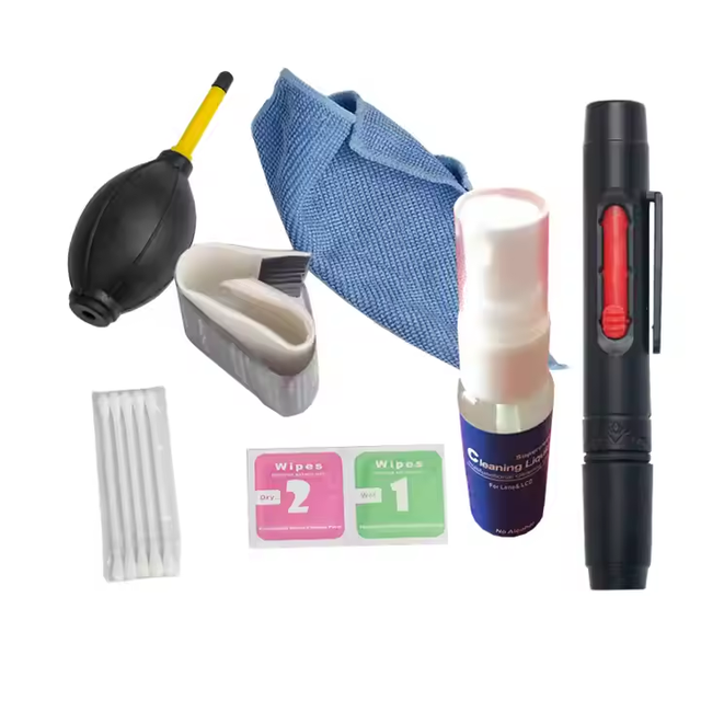 Factory 7in 1 Cleaning Kit 30ml LCD Monitor Screen Cleaner Kit Includes Cleaning Liquid Cloth Dusting Brush Lens Tissue