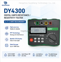 Testeur numérique de résistance à la terre DUOYI DY4300 2/3/4 fils, 20 kOhm, mesureur de résistivité du sol avec technologie anti-interférence FFT
