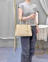 Sac à main seau grande capacité avec fermeture éclair, bandoulière simple, deux sangles, en PU imperméable, pour femme, cadeau Fête des Mères