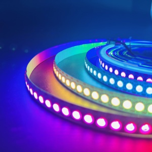 Tira de <span class=keywords><strong>LED</strong></span> <span class=keywords><strong>RGB</strong></span> Direccionable WS2815, DC12V <span class=keywords><strong>SMD5050</strong></span>, 30LED 60LED 144LED/m, 5m, <span class=keywords><strong>IP20</strong></span> IP65 IP68, Impermeable, para Proyectos de Iluminación de Bares y Hoteles - Product Image 5
