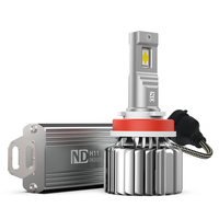 NAOEVO-faros led para coche, luz de 140w, ND 9005, H11, 9006, H4, sistemas de iluminación automática, faro delantero, h7