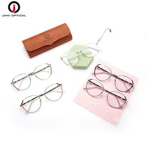 Dernier design Jami Optical JM23211 Montures de lunettes pour femmes œil de chat Motif floral coloré Logo personnalisé Lentilles en métal TAC pour - Product Image 2