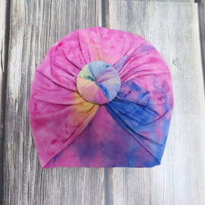 Fascia per Capelli Tie-Dye Colorata a Forma di Ciambella, Dimensione 17CM, per Uso Quotidiano e Regalo - Product Image 3