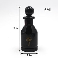 Vente en gros de flacons de parfum en cristal personnalisés de 3 ml, 6 ml, 12 ml pour la décoration de la maison et de la voiture, flacon de parfum en verre, flacon d'huile parfumée en cristal