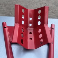 Support de roue de moto réglable en acier, protection contre la corrosion, conception détachable pour roues de 16 à 21 pouces, pince de roue pour moto