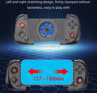 Nouvelle manette de jeu sans fil S X3 2-en-1 avec ventilateurs de refroidissement double Hall extensibles pour iOS
