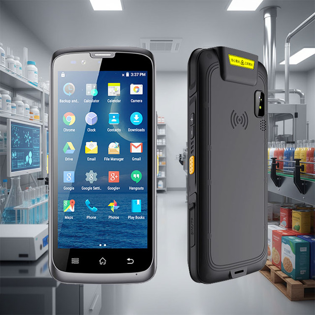 Xinlian Tough 4g Phones Rugged Pda for Octa-core Processor 1D 2D Handheld Barcode Scanner NFC IP65 Android Pdas Data Collector