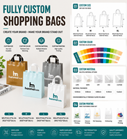 MOQ 1 pièce Sacs de courses en plastique PE durables avec logo personnalisé, pochettes porte-t-shirts de haute qualité, emballage élégant pour les magasins de vêtements