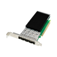 Carte réseau interne pour serveur SQ7342 PCIe X16 Intel E810 Quad-Port 25G SFP28 1/10/25GbE filaire en stock