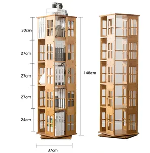 Multi scaffale vendita diretta in fabbrica cartone di legno Logo personalizzato mobili soggiorno moderno fornire libreria 100 set accetta