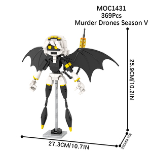 MOC1430-MOC1432  Murder Drones Saison V Collection Briques Cadeaux pour enfants Mini ensembles de blocs de construction DIY Éducatifs Anime Jouets pour enfants - Product Image 3