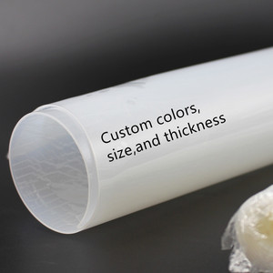 Cao trong suốt 0.3mm tấm cao su Silicone/Màng cuộn 0.5mm 0.2 dính cấp thực phẩm gel màu tùy chỉnh dịch vụ cắt - Product Image 3