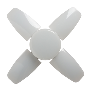 Bán buôn nhà máy-cung cấp E27 4 + 1 Fan LED Light Bulb hấp dẫn Giá điều khiển từ xa chuyển đổi ROHS chứng nhận nhựa đèn cơ thể - Product Image 1