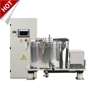 insulation extractor basket jacketed high speed ethanol extraction centrifuge alcohol extraction