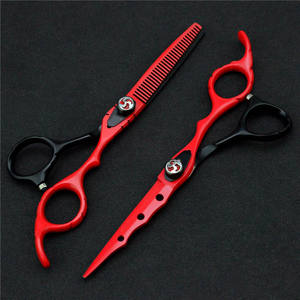 กรรไกรซอยผมอิโนะเอะ สแตนเลสสตีล ด้ามยาว กรรไกรตัดผมมืออาชีพ อุปกรณ์สำหรับช่างตัดผม - Product Image 1