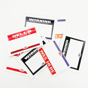 An Ninh vỏ trứng nhãn vỏ trứng tùy chỉnh trống antimounterfeit A4 trắng Vinyl vỏ trứng Sticker giấy tờ hoặc cuộn - Product Image 1