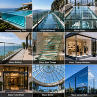 Fabricant de verre chinois, verre trempé laminé sur mesure pour applications architecturales et projets commerciaux