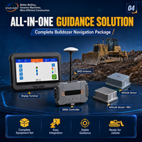 Outils de diagnostic pour niveleuses de terrassement, Pièces de machines de construction 3D GNSS RTK, Affichage LED, Accessoire pour machines industrielles