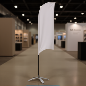 Espositore Verticale da Pavimento 3M, Telaio in Metallo Preassemblato con Finitura Lucida, Design Moderno per Pubblicità Interna - Product Image 2