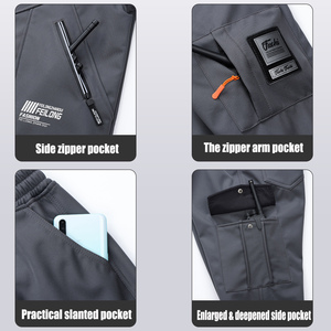 Ensemble de Vêtements d'Extérieur d'<span class=keywords><strong>Hiver</strong></span> OEM pour Hommes, Doublure Polaire Imperméable, Résistant à l'Usure, <span class=keywords><strong>Manteau</strong></span> Chaud, Combinaison pour l'Alpinisme et la Neige - Product Image 4