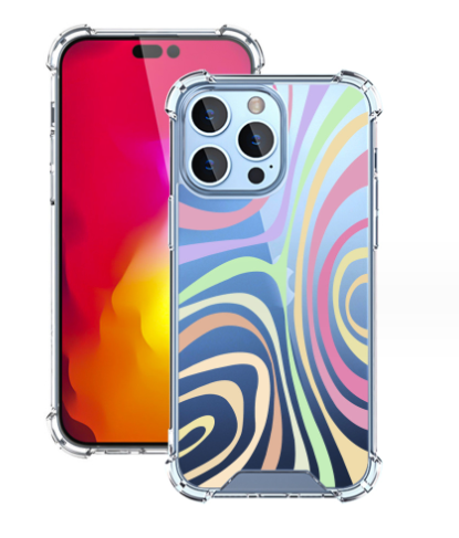iPhone 15/14/13/12 Pro Max Shockproof Phone Case, Fashion - Forward Feel & Reliable Protection for Your Device