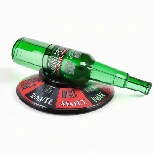 Spin Wine Bottle Drinking Jogo de tabuleiro engraçado para Night Club Bar Jogo Bebida Novidade Casamento Birthday Party Toys