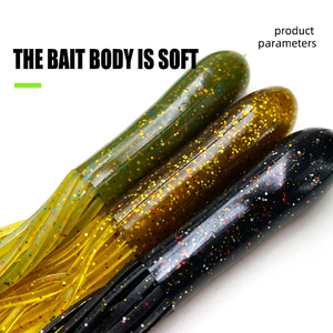 WEI 85mm 5,5g Schwimmende PVC-Weichköder in verschiedenen Farben, künstliche Krebs- und Hummerköder für Barsch und Forelle, Schwimmköder für Seen - Product Image 1