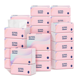 Facial Tissue 24 Packs 5 Ply Virgin Wood <b>Pulp</b> Soft Paper Napkins For Face Hand Drying - Product Image 4