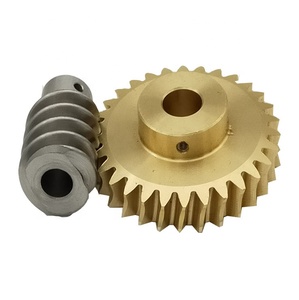 <strong>Worm</strong> Gear Set 20: 1 Brass <strong>Worm</strong> Gear Wheel And Metal Shaft High Torsion <strong>Worm</strong> Gear - Product Image 1