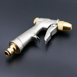 Pistolet à eau haute pression avec buse en cuivre pour robinet, accessoire de nettoyage léger pour jardin et lavage de voiture - Product Image 1