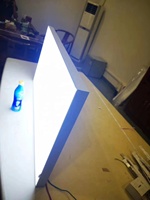 Haute qualité led rétro-éclairage en aluminium de bande de carte pcb avec la lentille dc12v 12w 180 degrés