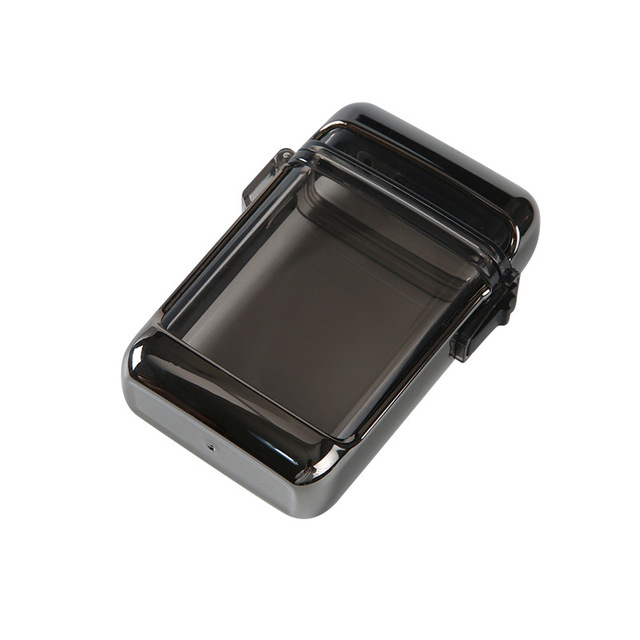 Godblaze Transparent Waterproof with Lighter Cigarette case Custom Lighter case Cigarette case with Electric Lighter