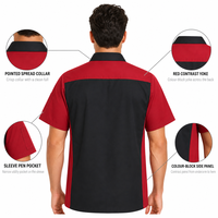Chemise de travail à manches courtes pour homme, tissu tissé, 2 poches poitrine, uniforme industriel, logo personnalisé, vêtements de travail