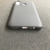 Coque souple en Silicone TPU pour Realme, compatible modèles C3, 5, 5i, 6i, C15, C17, 7 Pro, Reno 4Z, 5G, Note 10 Lite, S20, dessins animés, mat, noir