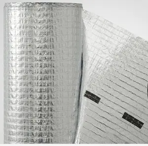 Factory MPET Laminated PE Mesh Vapor Barrier And Waterproof Thermal Insulation Aluminium Foil Membrane