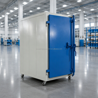 Four de cuisson par lots certifié CE pour revêtement en poudre, four de séchage industriel à chauffage électrique pour pièces en acier