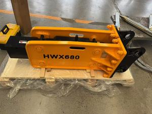 Marteau briseur hydraulique de type ouvert HWX680 certifié CE pour excavatrice, pour travaux miniers - Product Image 3
