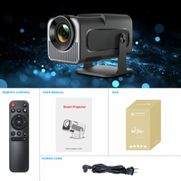 HY320 Mini 720P HY300 Pro Proyectores Alto Brillo Android 11 4K UHD Soporte para jugadores en casa