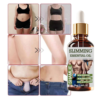 Prix de Gros : Huile Essentielle Amincissante 30ml Brûle-Graisse Rapide pour Ventre Cuisse Corps Minceur au Piment pour Perte de Poids